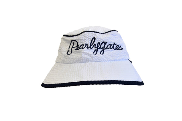 パーリーゲイツ×チームセリザワコラボ ハット <筆記体ロゴ> (UNISEX)