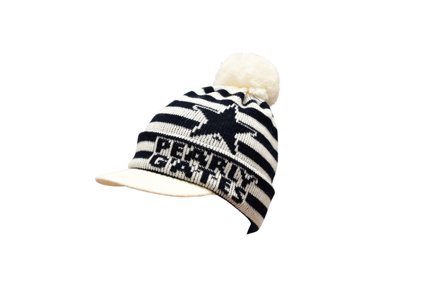 パーリーゲイツ×チームセリザワコラボ 梵天付きブリムビーニー (UNISEX)