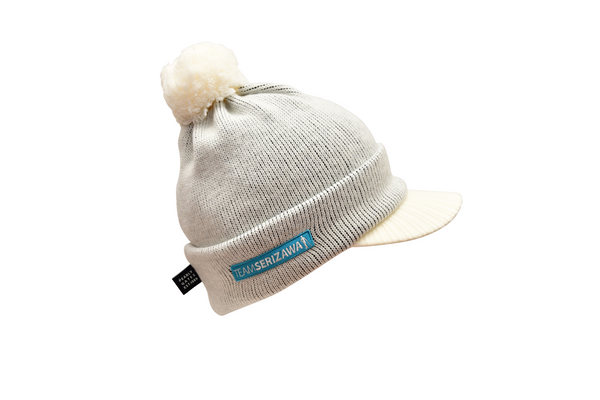 パーリーゲイツ×チームセリザワコラボ 梵天付きブリムビーニー (UNISEX)