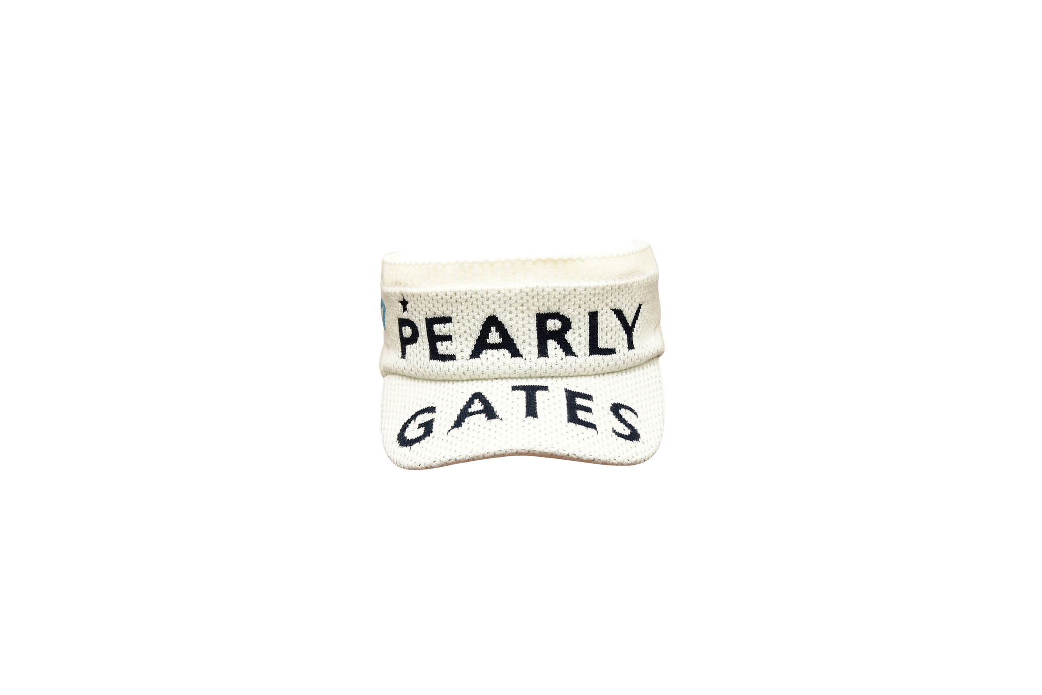 PEARLY GATES ロゴプリント シャツとバイザーセット PEARLY GATES ロゴプリント シャツとバイザーセット PEARLY