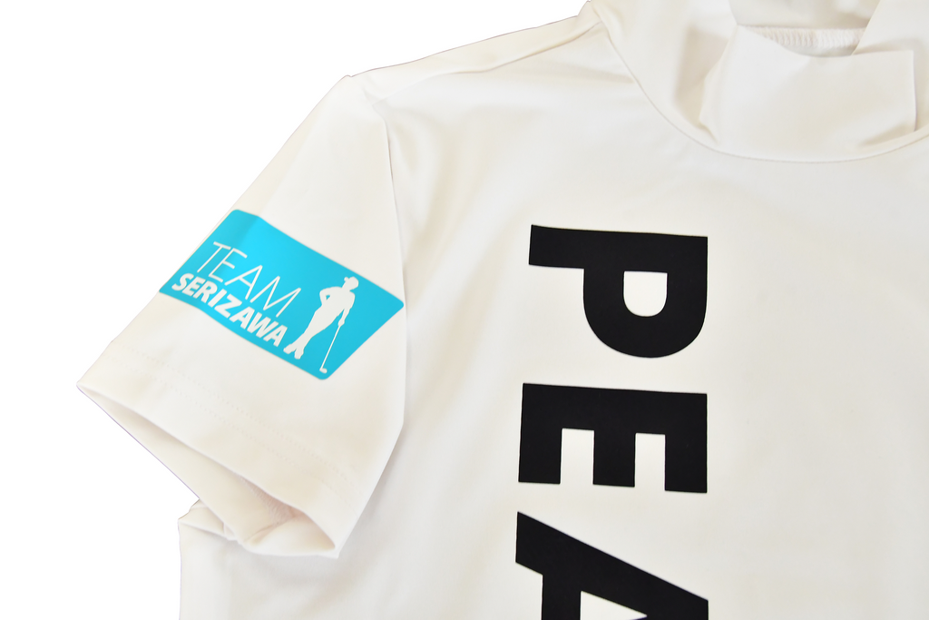 パーリーゲイツ×チームセリザワ コラボ 半袖ハイネックカットソー パーリーゲイツ×チームセリザワ コラボ 半袖ハイネックカットソー