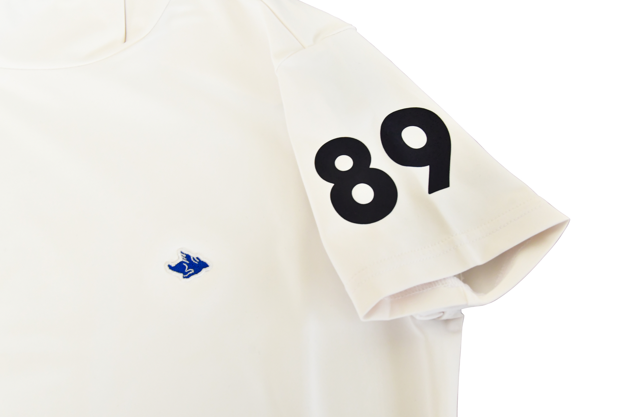 新品未使用 パーリーゲイツ ハイネックカットソー ホワイト2 新品未使用】パーリーゲイツ 長袖ハイネックカットソー